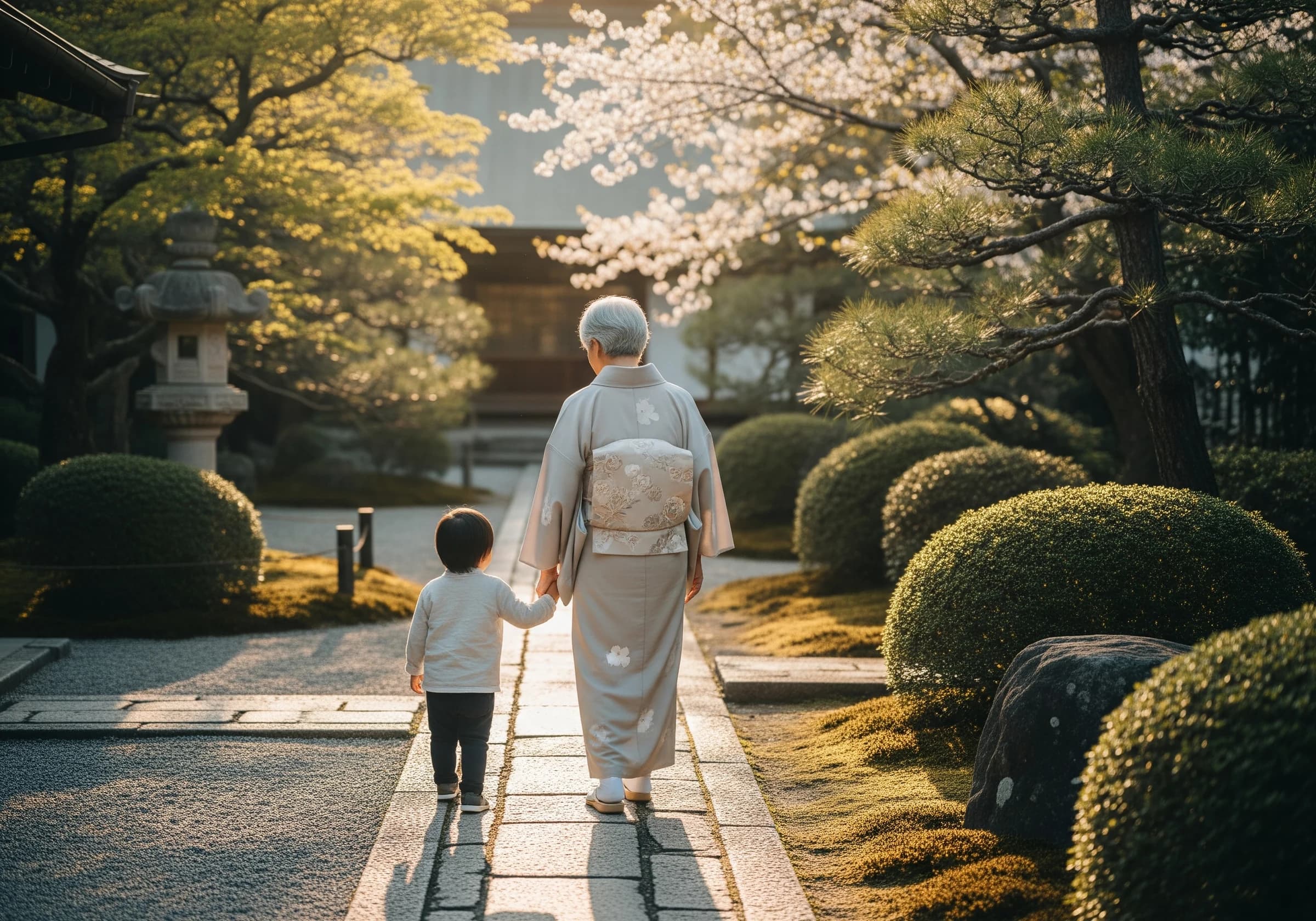 祖父母と孫鑑定